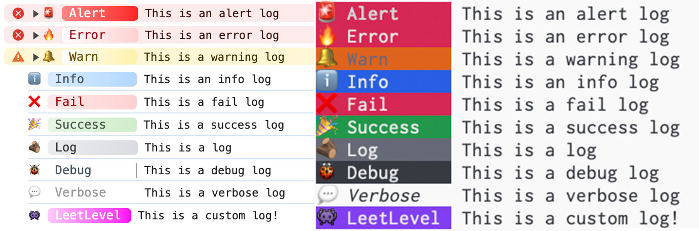 Preview of Adze logs